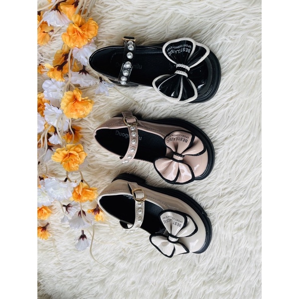 Giầy búp bê bé gái siêu hot nơ ngọc