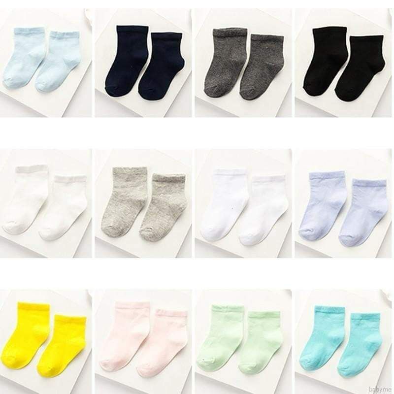 Combo 10 chiếc tất xịn cho bé từ sơ sinh đến 5y nhiều mẫu