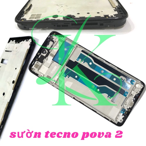 Khung viền vỏ trước Tecno Pova 2