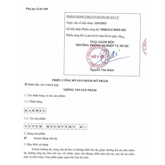 Kem Nám Mảng Ngày Và Đêm Melasma Cream 1 Và 2 Dành Cho Da Yếu KARMEL