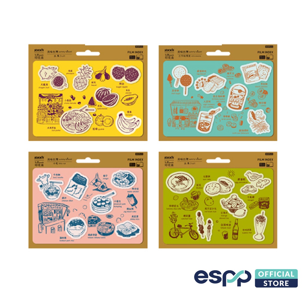 90 miếng dán sticker phong cách Vintage - HOPAX