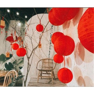 Lồng đèn giấy trang trí lễ, Tết