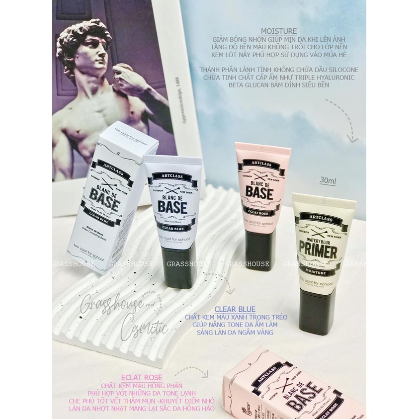 Kem lót Too Cool For School Artclass Blanc De Base 30ml
