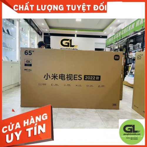 Smart Tivi Xiaomi ES65 2022 Series màn hình 4K - 65 inches