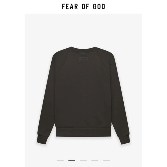 ÁO SWEATER ESSENTIALS FOG OFFBLACK SS22 AUTHENTIC, CHẤT COTTON x NỈ BÔNG SIÊU ẤM, CHỐNG NHĂN