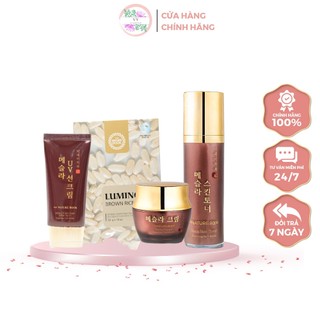 Bộ kem nám tàn nhang, dưỡng trắng, mờ thâm thành phần Arbutin, Glutathione, Niacinamide