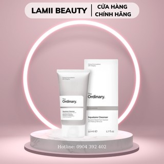 Sữa rửa mặt tẩy trang 2 in 1THE ORDINARY squalane cleanser 50ml - LAMII BEAUTY