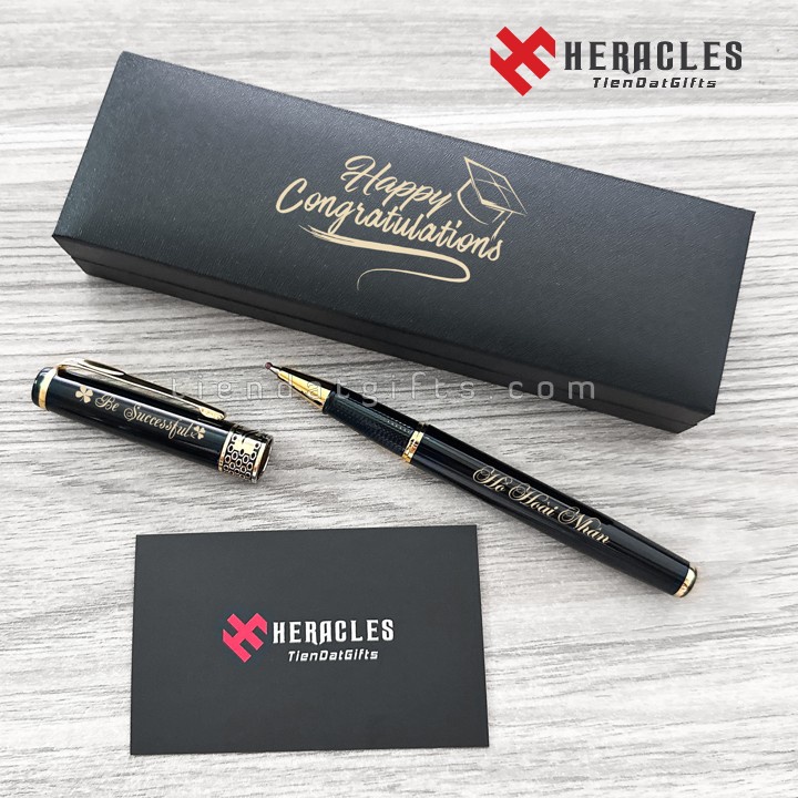 - Bút Ký Cao Cấp Heracles 007v - Viết khắc tên, Bút đẹp, bút doanh nhân