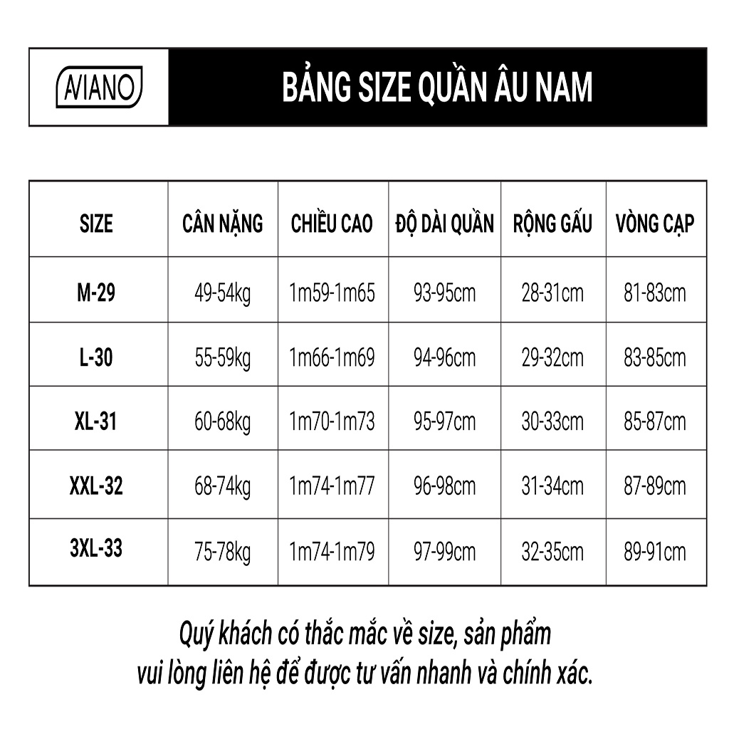 Quần Tây Nam VICERO Lịch Lãm Thời Trang Hiện Đại