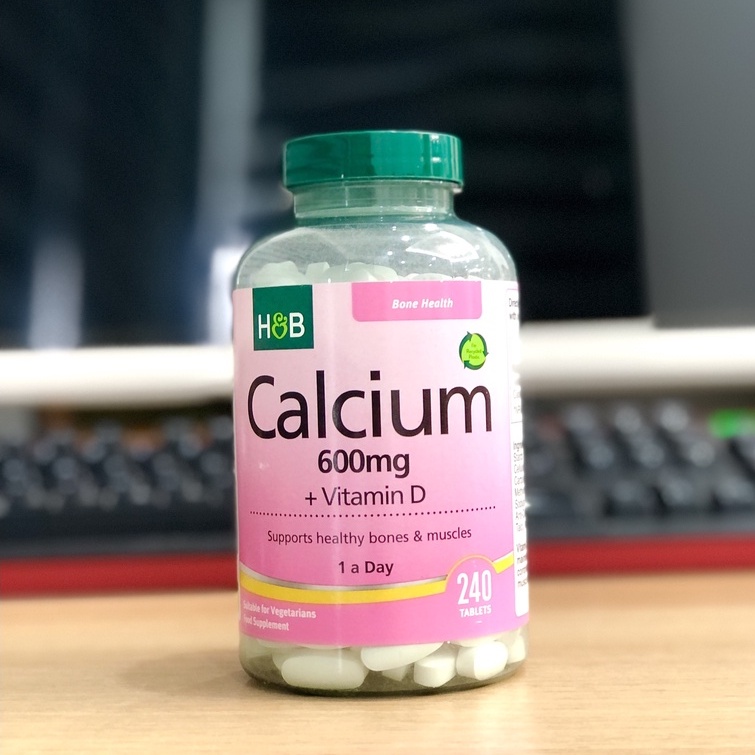 Calcium và Vitamin D3 - Bổ Sung Canxi và Vitamin D Cho Mẹ Bầu Trước và Sau Sinh - Hàng UK