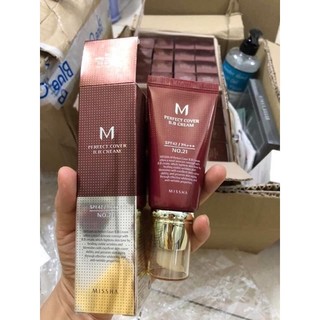 [CHÍNH HÃNG 100%] KEM NỀN MISSHA M PERFECT COVER BB CREAM SPF 42++(date 2027)