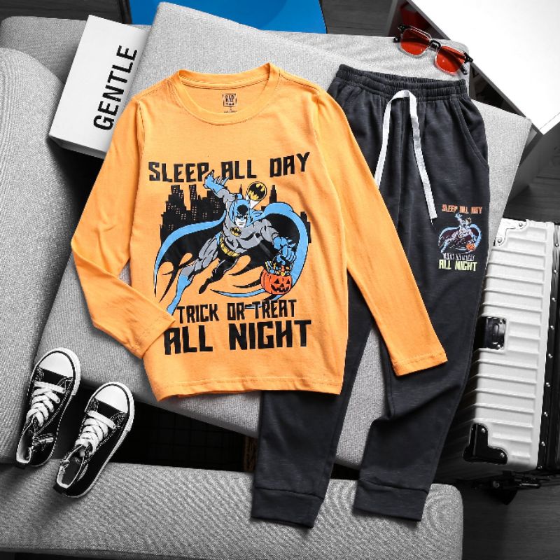 BỘ BÉ TRAI DÀI TAY SIZE ĐẠI 22-55KG XUẤT DƯ BỘ BÉ TRAI GA.P