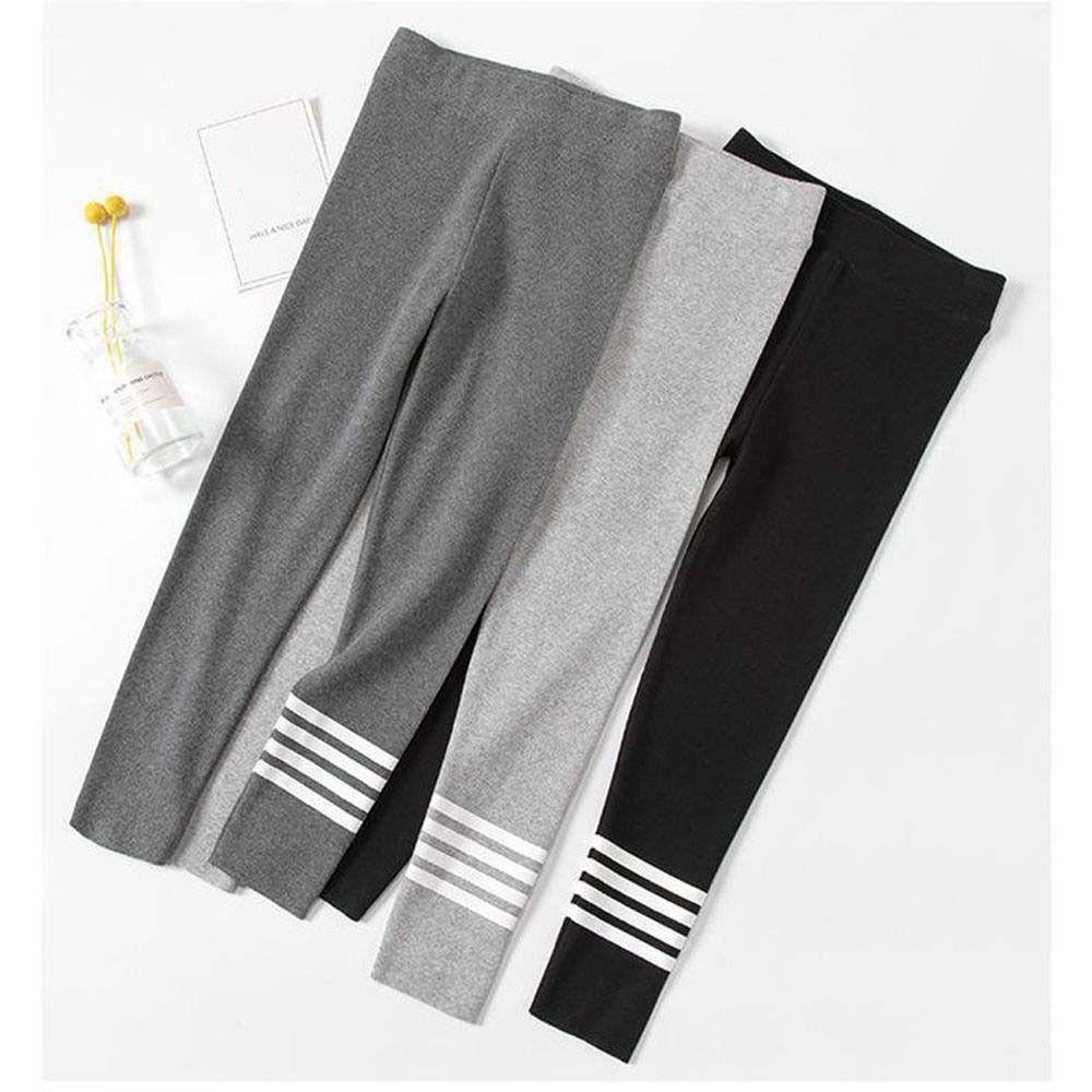 FALLFORBEAUTY Quần Tất Lưng Cao Chất Liệu Nhung Dày Dặn Ấm Áp Co Giãn Thời Trang Cho Nữ