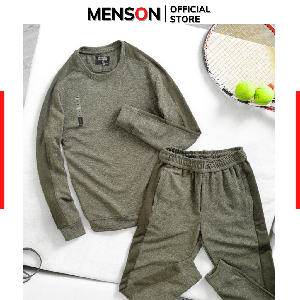 Bộ quần áo nỉ cao cấp adidas phong cách nam tính Hàng loại 1 Menson MSO263 Set đồ bộ dành cho nam 2022