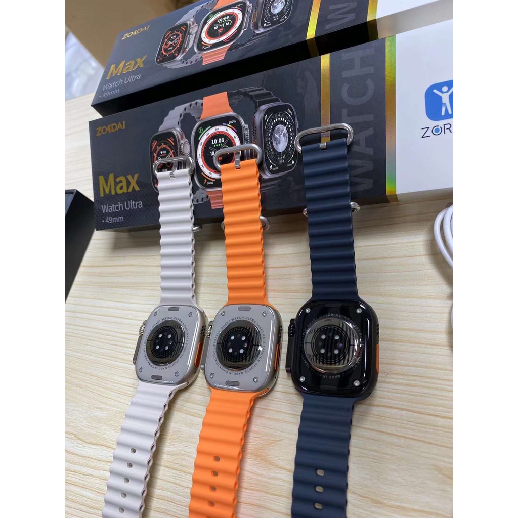 Đồng Hồ Thông Minh IWO TOP 49mm Z8 ultra MAX NFC Hỗ Trợ Sạc Không Dây 8 Bluetooth 2.08inch 380Mah PK MT8 ultra H10 ultra