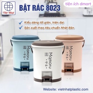 thùng rác đạp chân BETONAMU thùng rác thông minh nhựa cao cấp Việt Nhật 5L 10L