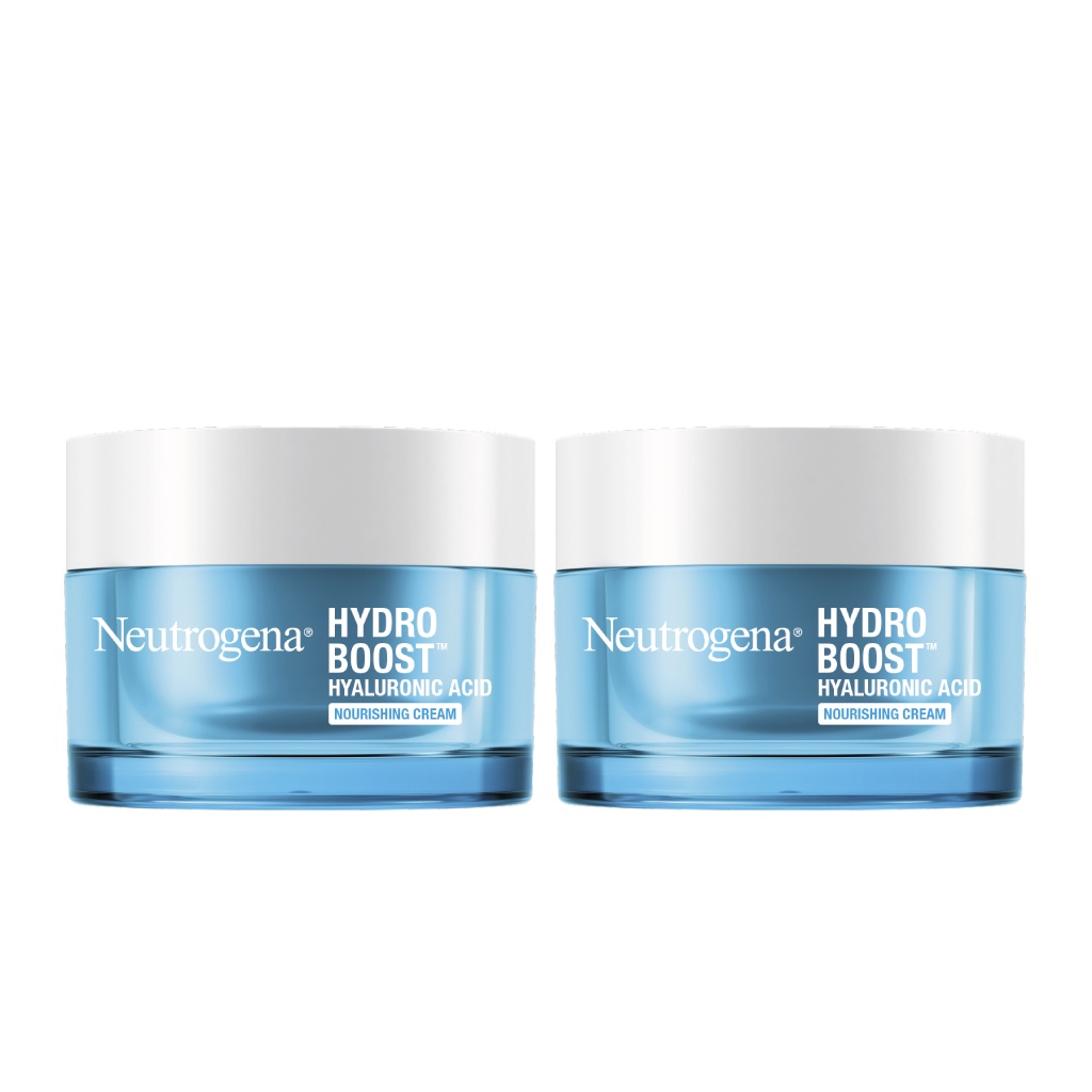 Combo 2 Kem dưỡng ẩm cấp nước cho da khô Neutrogena Hydro Boost Hyaluronic Acid Nourishing Cream 50g