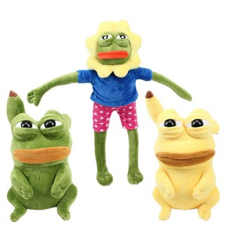 Ếch pepe đồ chơi màu xanh lá cây kích thước 50cm