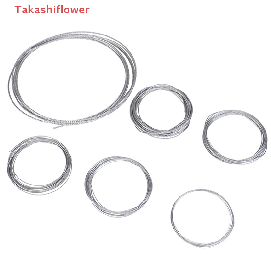 Cuộn Dây Câu Cá 5m Bằng Thép Không Gỉ 304 Mềm Mại Chất Lượng Cao