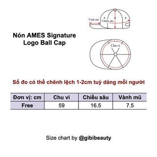 Nón AMES Signature Logo Ball Cap