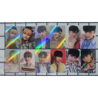 Thẻ hình ảnh card / holo album shining up tempest hanbin ngô ngọc hưng