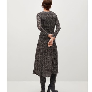 [Mango Auth] Váy Midi Ôm Body Mango
