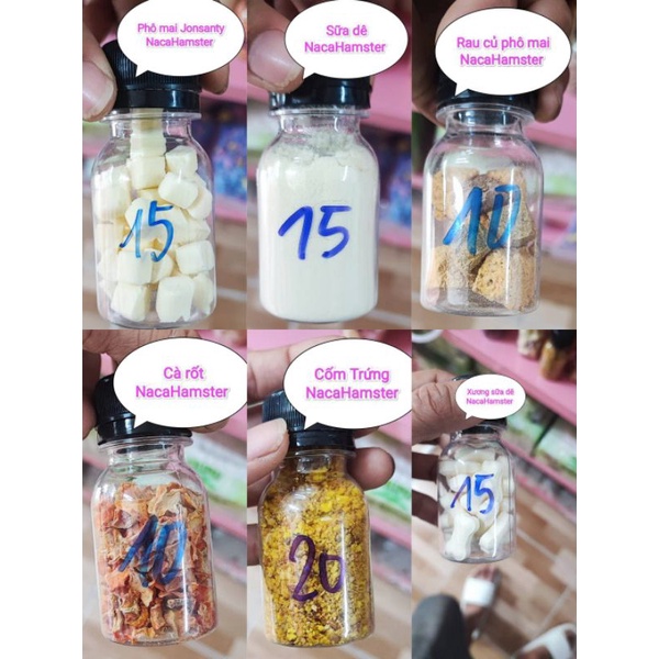 Đồ Ăn Cho Hamster