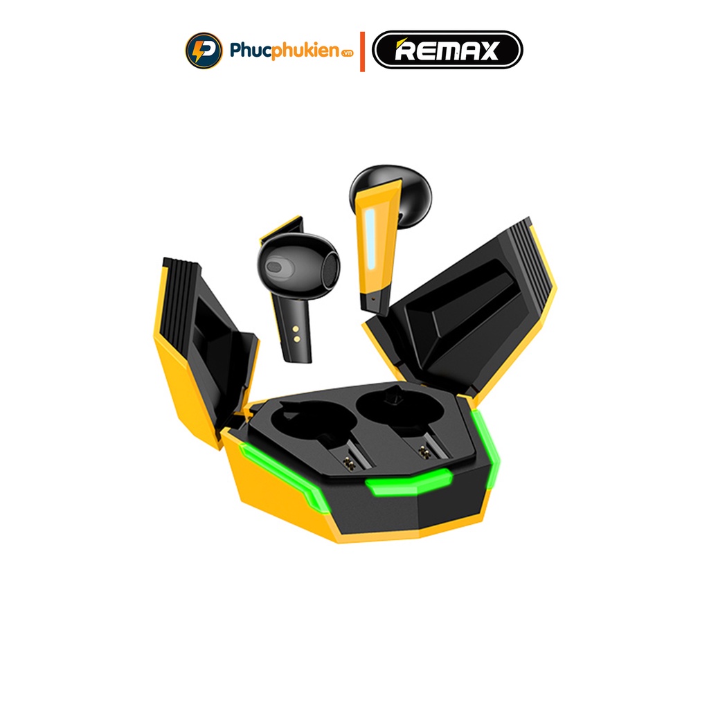 Tai nghe gaming bluetooth 5.3 Remax TWS 49 thiết kế earbuds pin 4h kháng nước IPX4 âm thanh HI-FI - Phúc Phụ Kiện