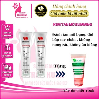 Kem tan mỡ bụng, mỡ đùi 3D Linh Hương