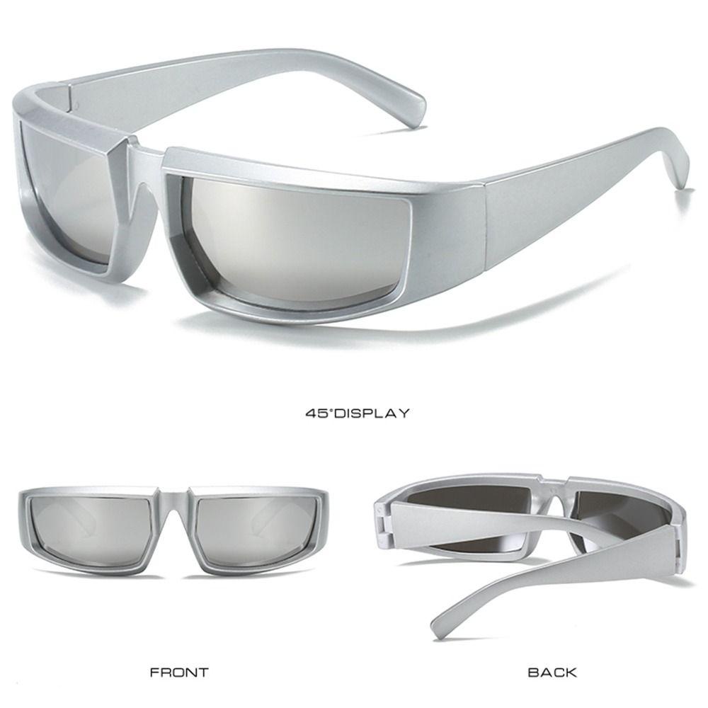 BORAG Kính Râm Thể Thao Y2K Phong Cách Steampunk