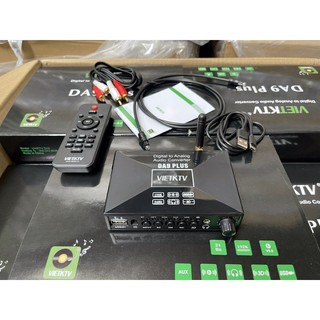 Bộ giải mã âm thanh cao cấp DA9 Plus Vietktv - Chuyển đổi âm thanh DAC đủ chức năng Digital to Analog Audio Converter