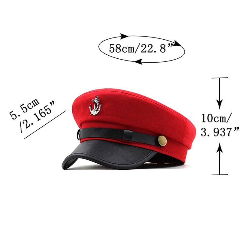 Mũ Beret Phong Cách Quân Đội Cá Tính Cho Nam Và Nữ