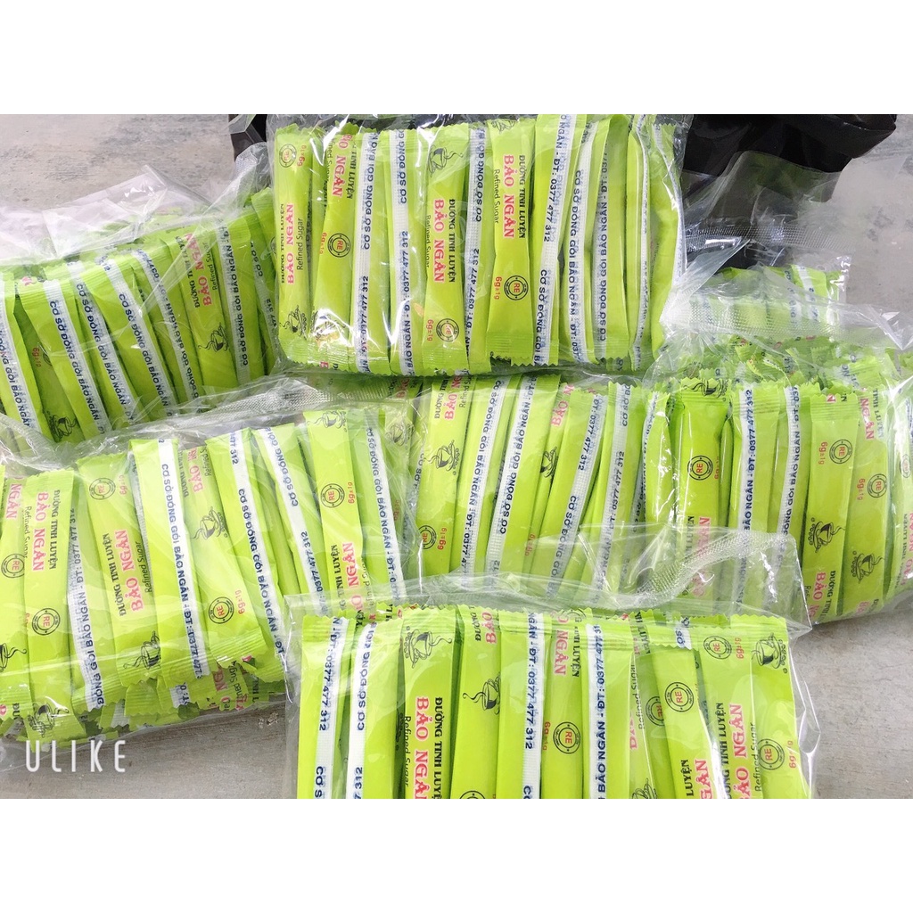 Combo 50 Gói Đường Que Cà Phê 6gr-8gr