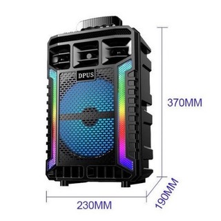 Loa Bluetooth mini Kimiso QS - 627 kèm micro