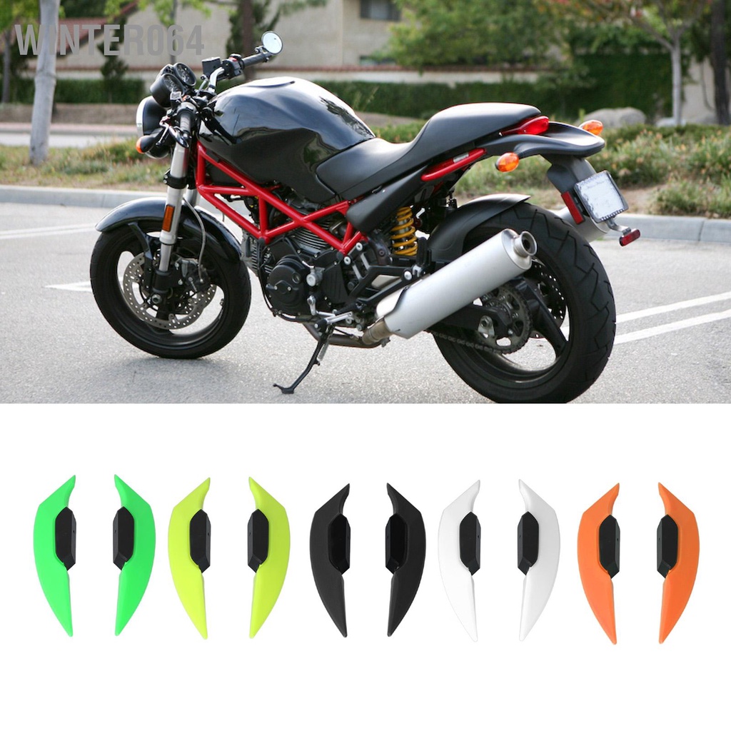 1 cặp Cánh hướng gió bên xe máy Khí động học lướt phổ biến cho đạp điện Winter064