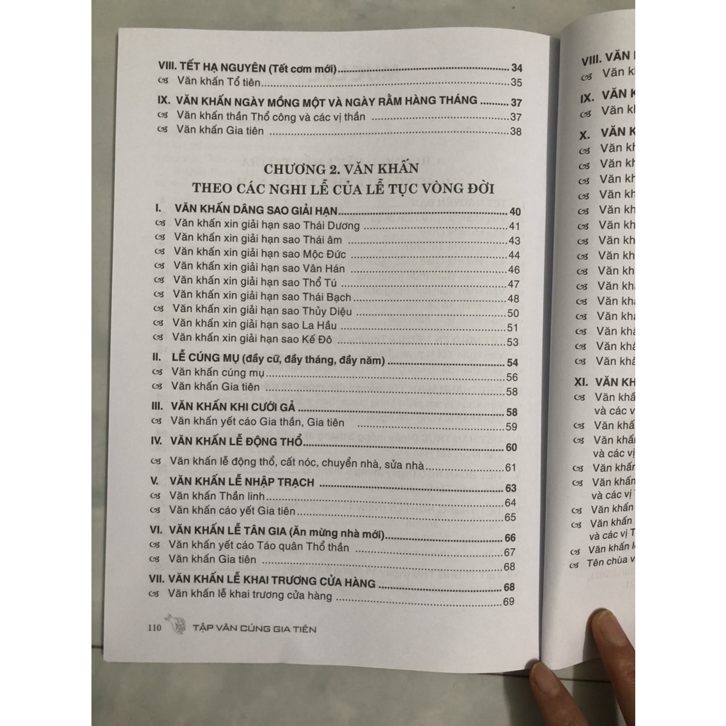 Sách - Tập văn cúng gia tiên