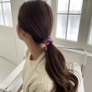 Cột tóc nhiều màu dễ thương Modleaf Delight tie set Hàn Quốc