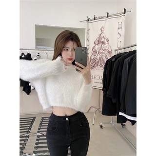 Áo Len Nữ Dài Tay Kiểu Hàn Quốc