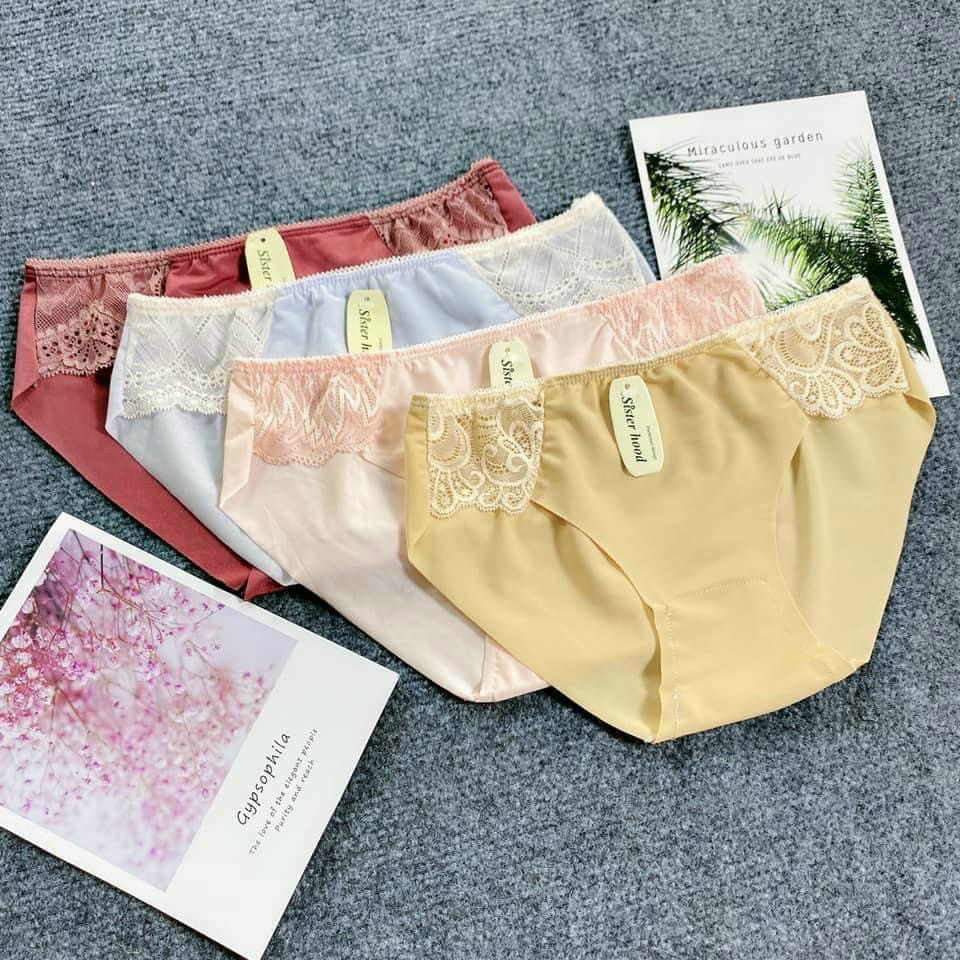deal mời sỉ- set 10 quần ren cạnh như hình
