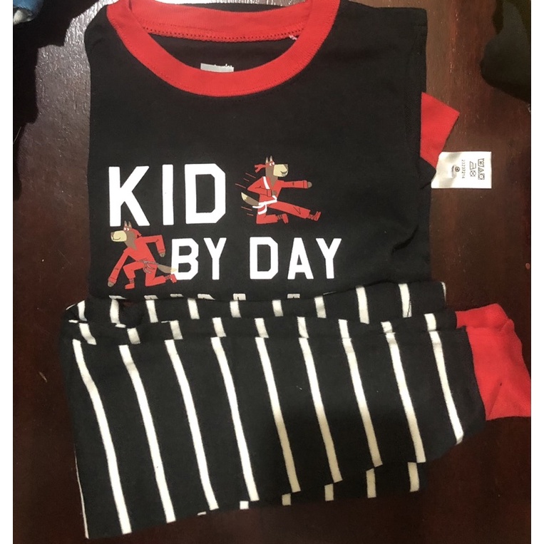 Bộ carter bé trai đỏ noel sz 18M-5Y satsunkid form nhỏ mẹ tăng 1sz