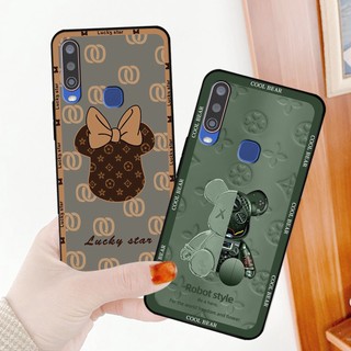 Ốp lưng Vivo U10 / Y11 / Y12 / Y15 / Y17 in hình bearbrick, kwas. ốp in hình bền đẹp