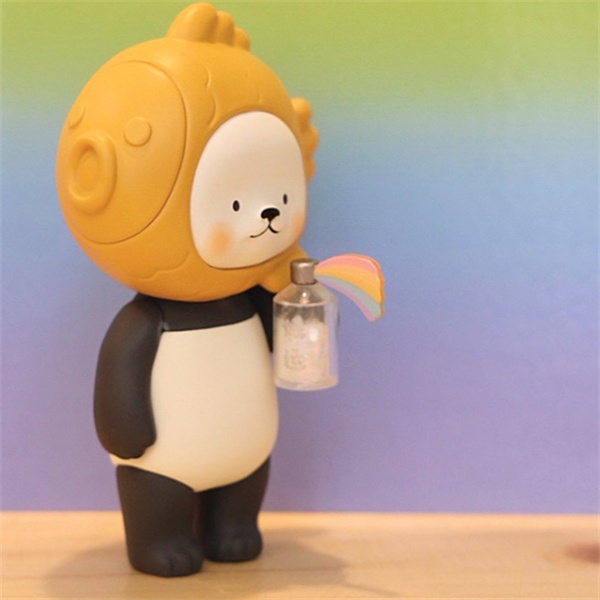 ★Đồ Chơi Hgtoys Hg Hgtoys★Mô Hình Búp Bê Gia Đình Taiyaki Minipan Trang Trí