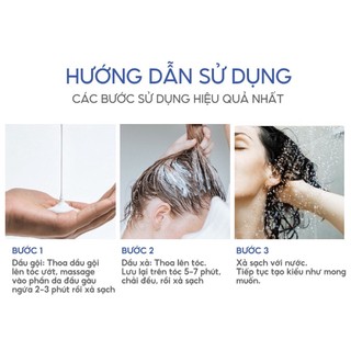 Cặp Dầu Gội – Xả Siêu Mềm Karseell 500ml