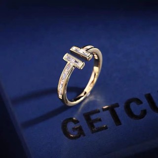 Nhẫn Cặp Đính Đá Zircon Cổ Điển
