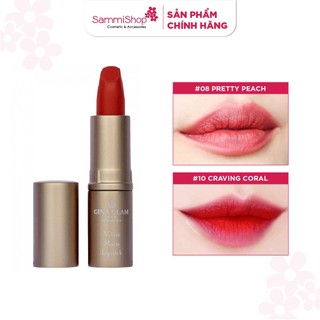 Son thỏi Gina Glam velvet matte lipstick (G37)