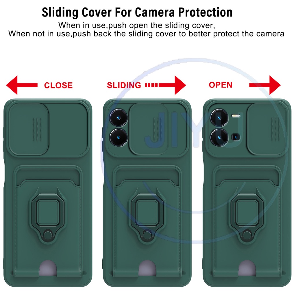 Ốp Điện Thoại Mềm Kiểu Máy Ảnh Cho Vivo Y16 Y35 Y02s Y22s Y31 Y51 Y20 Y20s y20i y12a y12s