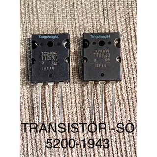 Transistor ( sò) C5200 vs A1943 loại tốt giá 2 cặp 90k