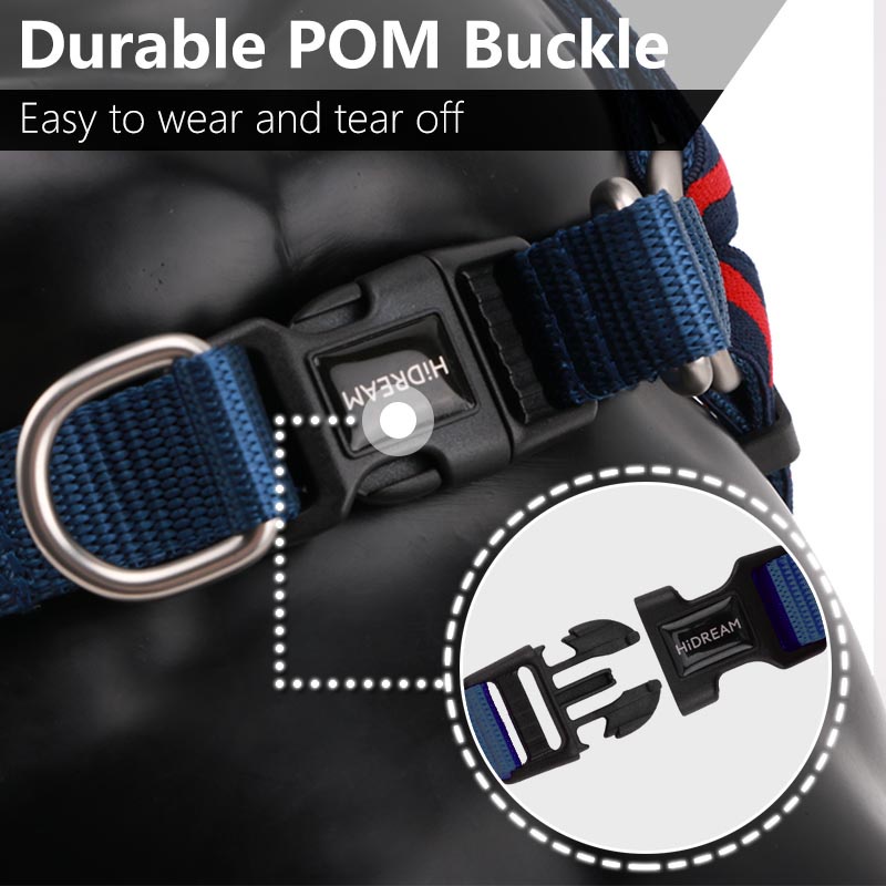 HamshMoc Dây Dắt Thú Cưng Đi Dạo Bằng Nylon Tùy Chỉnh Thoải Mái Thời Trang Step In Nylon Cho Cún Cưng Cỡ Nhỏ / Vừa /