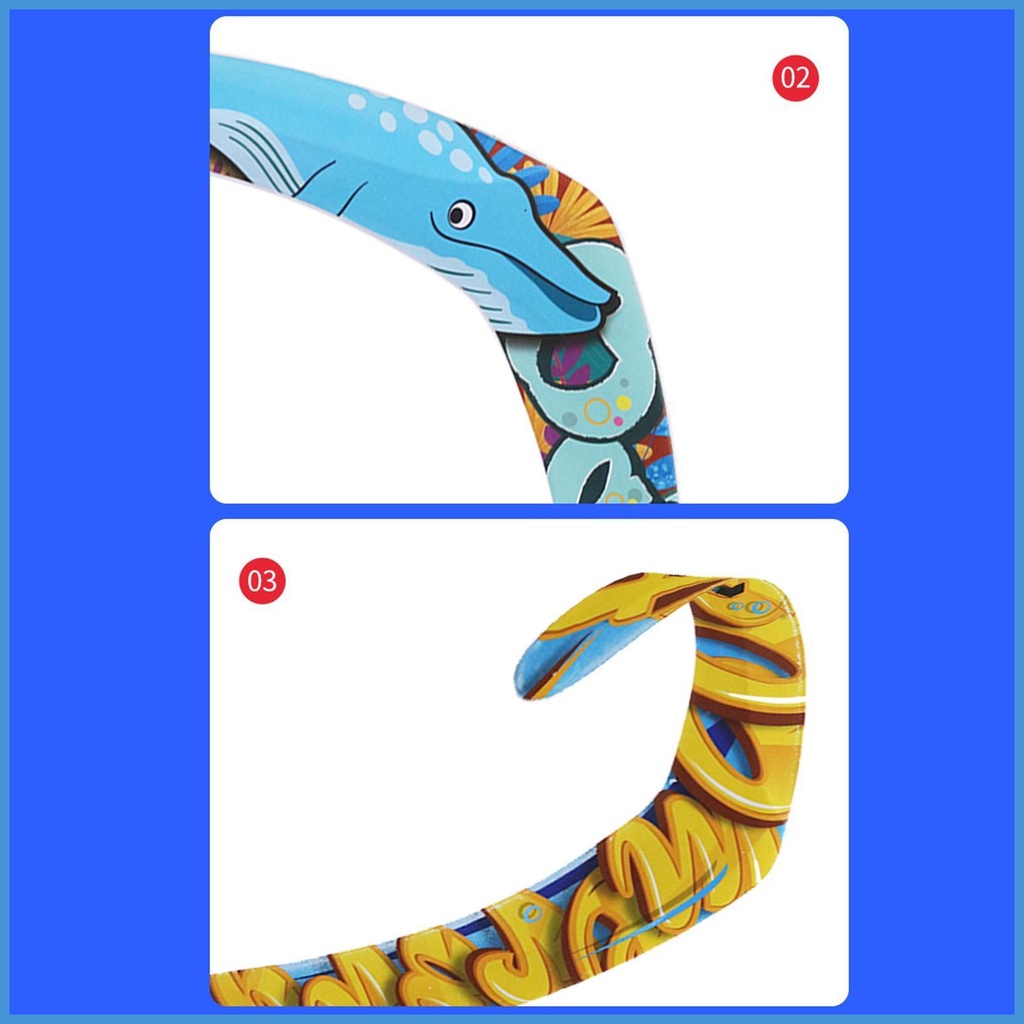 Boomerangs Đồ Chơi Xốp EVA Không Phai Màu Chống Rơi Dành Cho Trẻ Em