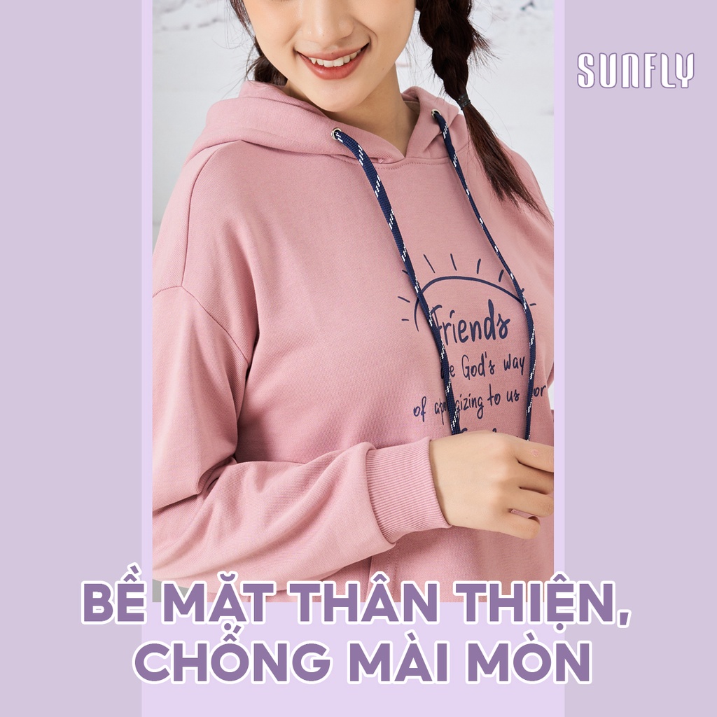 Áo nỉ nữ hoodies Sunffly SA9239